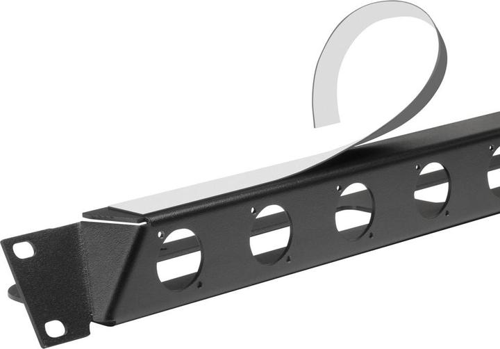 Immagine prodotto Adam Hall 9inch Parts 9inch Angled Rack Panel per 8x Sockets (Accessori)