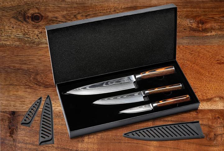 Produktbild Wolfblood Damastmesser-Set (19 cm)