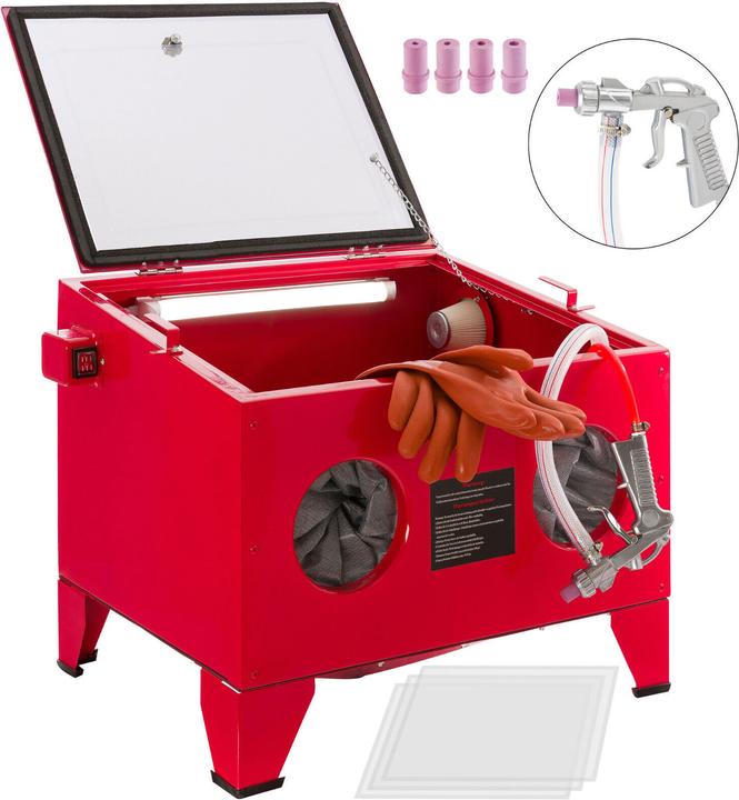 Arebos Cabine de sablage