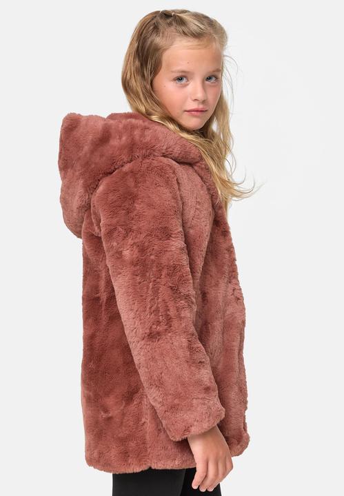 Image du produit Urban Classics Manteau à capuche en peluche pour filles (122, 128)