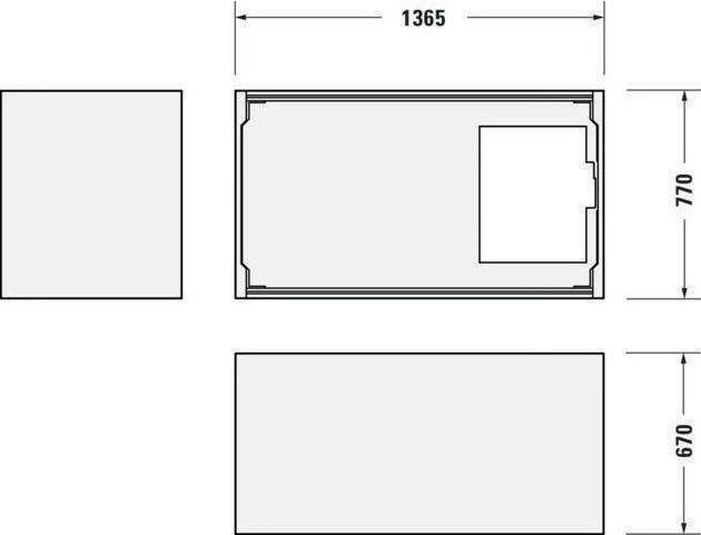 Produktbild Duravit Rechteck-Badewanne DURASTYLE 1400x800mm weiss (140 cm, 80 cm)