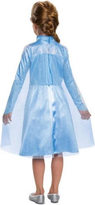 Actual product image Disguise Classic Costume - Elsa Traveling Dress (116 cm) (129979L) (116, 122, 110 C, 120 C, 115 C)