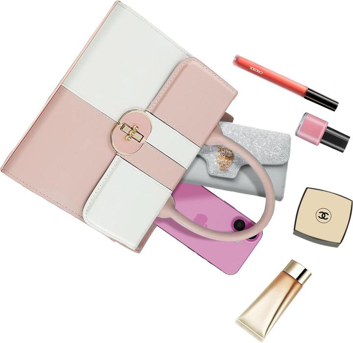 Actual product image Gallantry C-0184-PINKWHITE Handtasche