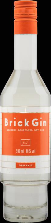 Actual product image Brick Straight Dry Gin Organic (1 x 50 cl)