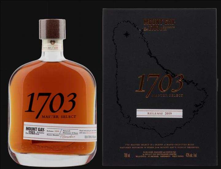 Actual product image Mount Gay 1703 Master Select (1 x 70 cl)