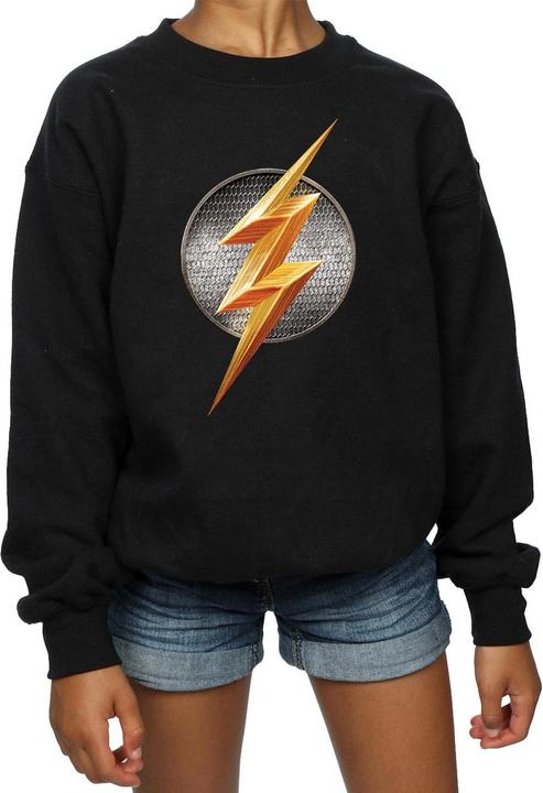 Immagine prodotto Justice League Movie Flash Emblem Felpa Ragazze (140, 146)