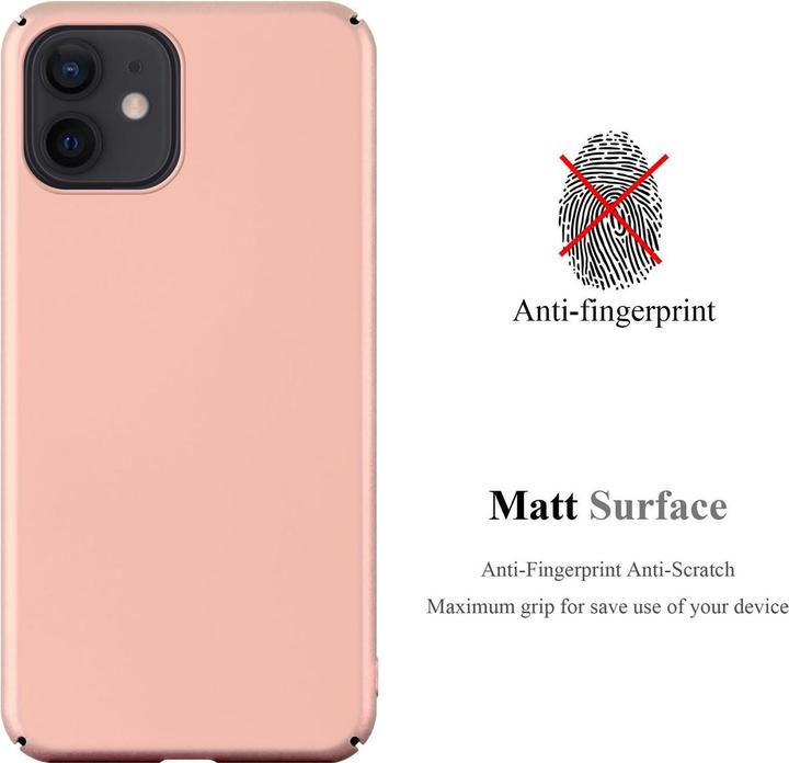 Image du produit Cadorabo Hard Cover Couverture métallique mate (Apple iPhone 12 mini)