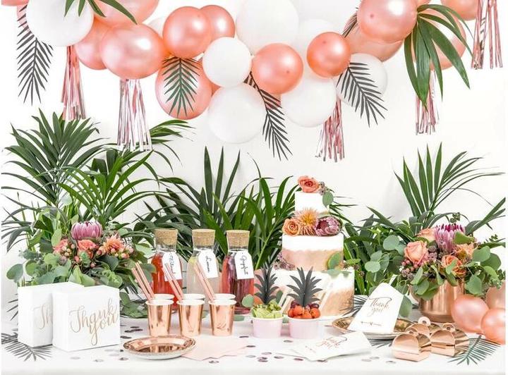 Actual product image Partydeco Mug Rose Gold (6 x)