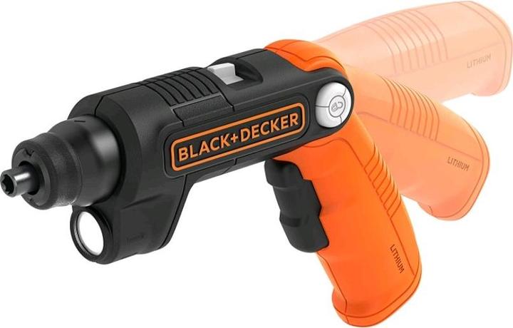 Actual product image Black & Decker Blac cordless screwdriver BDCSFL20C-QW 3.6V with bar function and integrated torch (Rechargeable battery operated)
