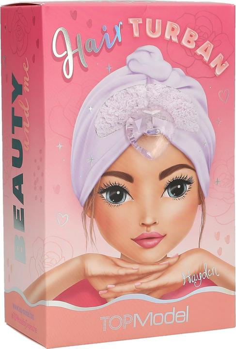 Actual product image Top Model Topmodel - Hair Turban BEAUTY and ME - Soft Purple