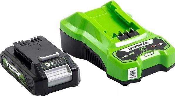 Productafbeelding Greenworks 24V accu G24B2 en lader G24UC (24 V)