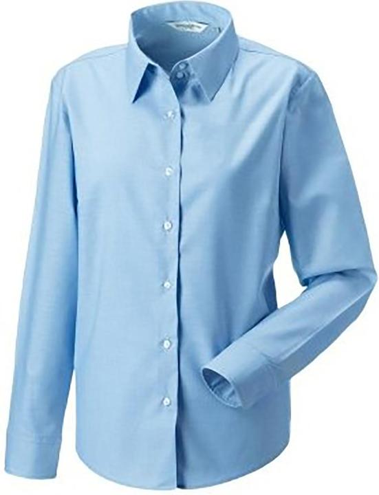 Image du produit Russell Collection Easy Care Blouse Oxford manches longues (XXL)