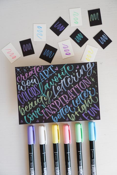 Image du produit Tombow Crayon de calligraphie (Assortiment, 38 x)