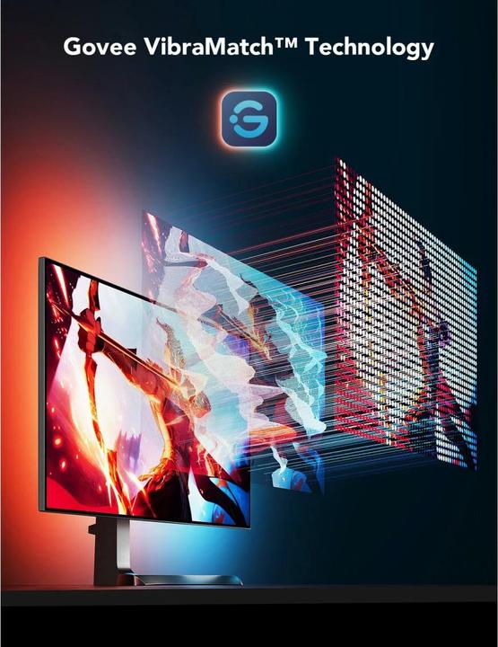 Produktbild Govee LED Stripe Gaming G1 (RGBW, 200 cm, Indoor)