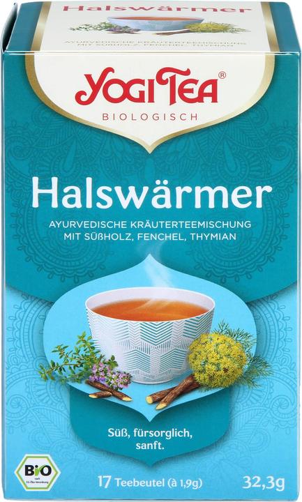 Immagine prodotto Yogi Tea Miscela di tisane ayurvediche Scaldagola, 17 bustine filtro (32.30 g)