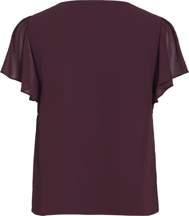 Actual product image Vila Kurzärmeliges Top mit V-Ausschnitt (38)