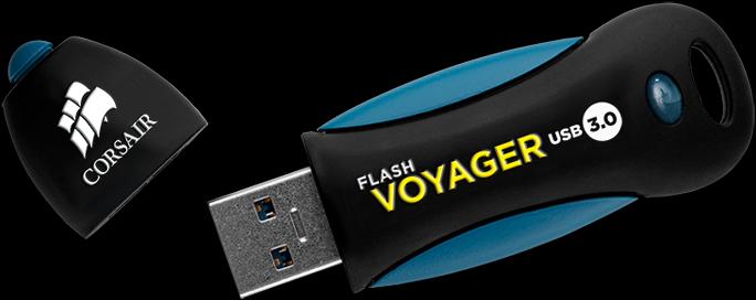 Produktbild Corsair Flash Voyager (32 GB, USB-A, USB 3.0)