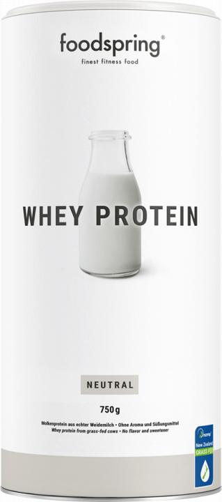 Produktbild Foodspring Whey (Neutral, 1 Stk., 750 g)