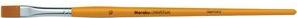 Actual product image Marabu Synthetic hair brush universal, flat (12 mm)