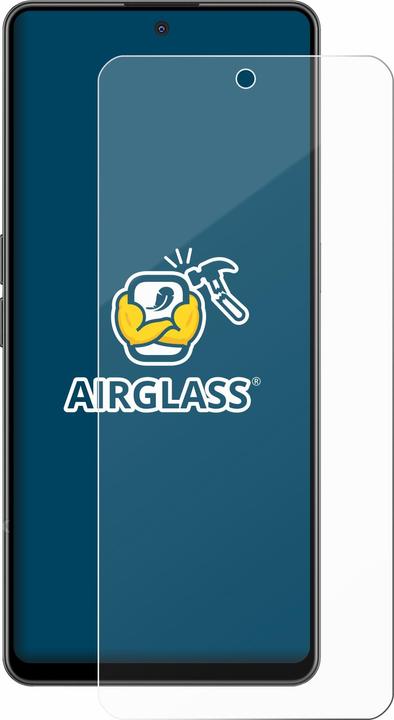 Actual product image BROTECT AirGlass Glass (1 Piece, Oppo North CE 3 Lite)