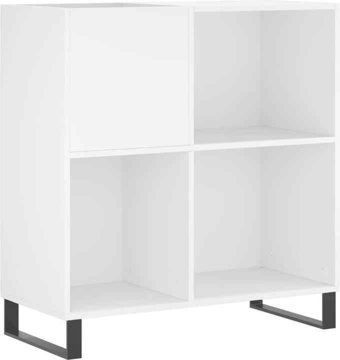 Produktbild VidaXL Plattenschrank Weiss 84,5x38x89 cm Holzwerkstoff, Farbe (84.5 x 38 x 89 cm)