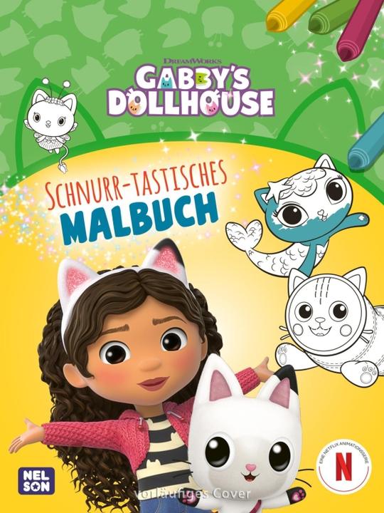 Produktbild Gabby's Dollhouse: Schnurr-tastisches Malbuch