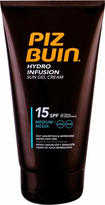 Actual product image Piz Buin Hydro Infusion Sun Gel Cream (Suntan cream, SPF 15, 150 ml, 150 g)