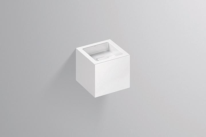 Immagine prodotto Alape Lavabo WT.QS325X, quadrato L: 329mm H: 300mm P: 349mm, 4271000000, bianco (349 mm, 329 mm)