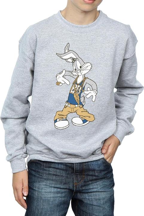 Produktbild Looney Tunes Bugs Bunny Rapper Sweatshirt Jungen (128)