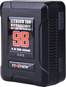 Produktbild Rolux Smart V-Mount Akku YC-98S 98Wh 14,8V 6800mAh (1 Stk., 6800 mAh, Ladegerät inkl. Akku)