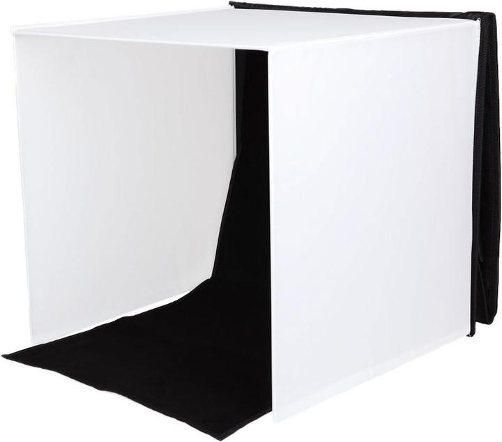 Produktbild Caruba tragbares Fotostudio mit separaten LED Lampen 60x60x60cm