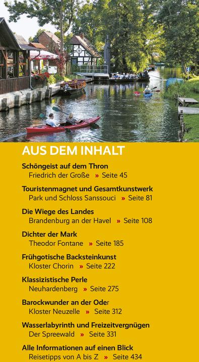 Produktbild Reiseführer Brandenburg