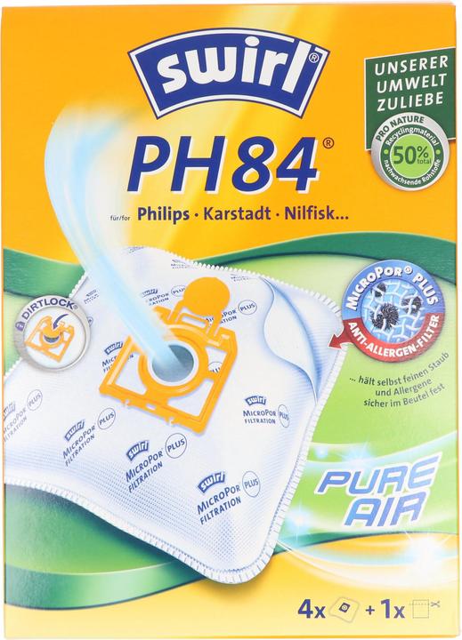 Actual product image Swirl Vacuum Cleaner Bag PH84 MicroPor Plus for Philips, Karstadt and Nilfisk Vacuum Cleaners