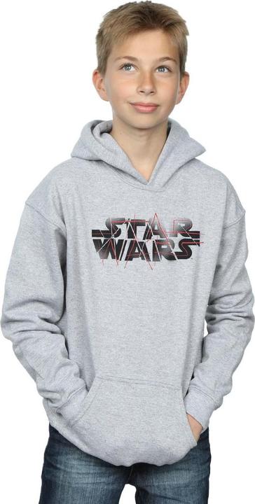 Immagine prodotto Star Wars The Last Jedi Spray Logo Felpa con Cappuccio Ragazzi (152, 158)