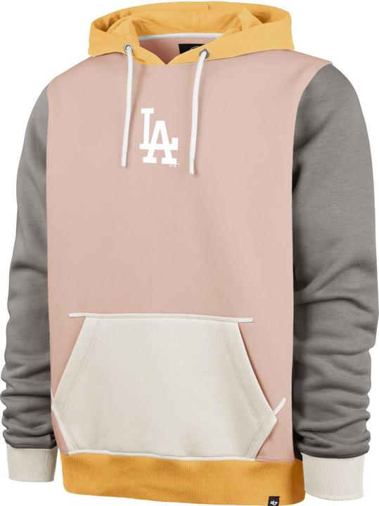 47 Brand Color Fleece Hoody - BLOCK Los Angeles Dodgers - L (L)