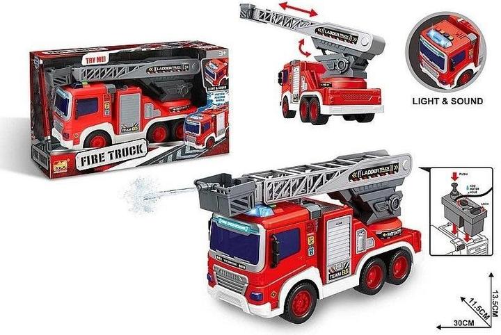 Produktbild Adar Feuerwehrauto 1:16 mit Lichtsound