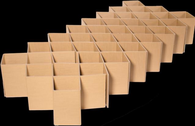 Image du produit Bins and Boxes Carton Lit pliant (180 x 200 cm)