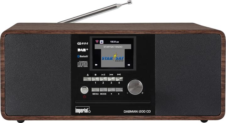 Actual product image Imperial Dabman i200 CD (Web radio, DAB+, VHF, FM, Bluetooth, Wi-Fi)