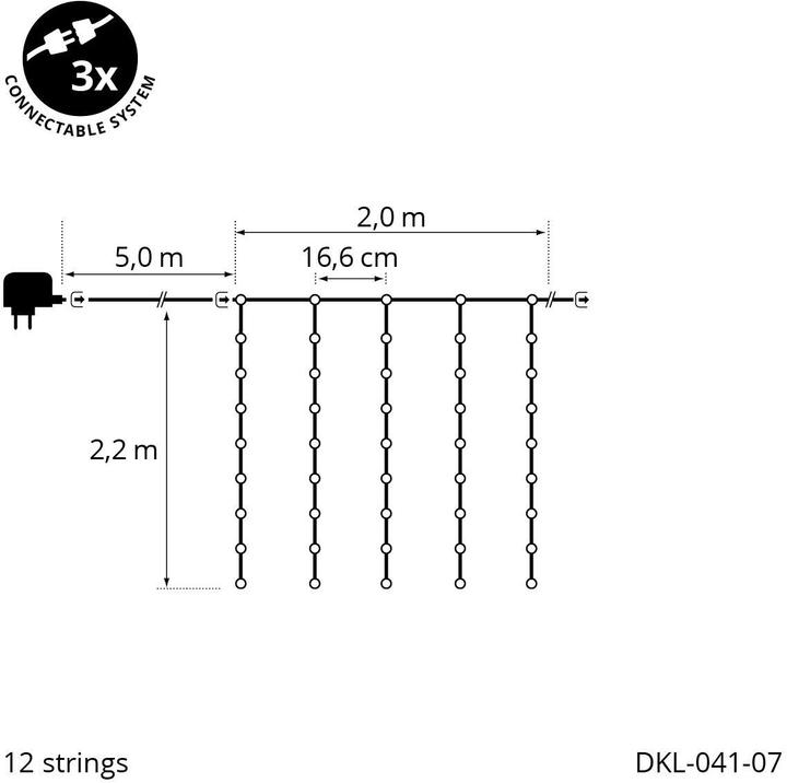Image du produit STT Cheveux d'ange (2.20 m)