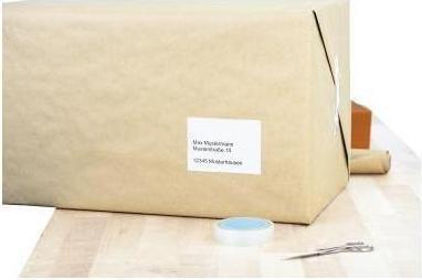 Actual product image HERMA Address labels A4