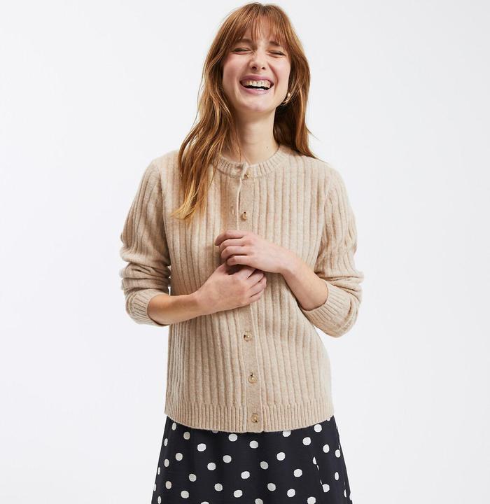 Immagine prodotto La Redoute Collections Cardigan in maglia a coste (38)