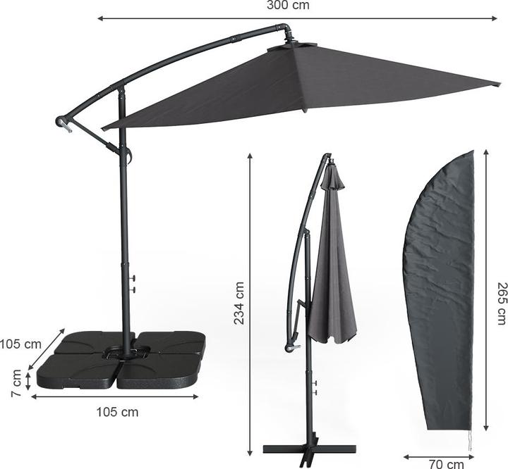 Produktbild OK-Living Ampelschirm (3 m)
