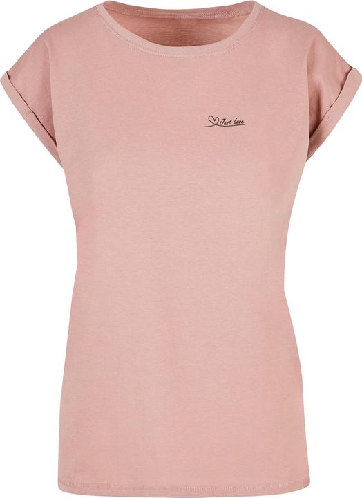 Merchcode Ladies Just love Extended Shoulder Tee - 116533