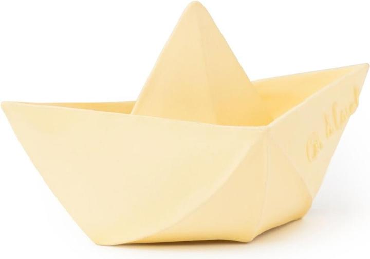 Produktbild Oli and Carol Origami Boat Badespielzeug Monochrome Vanilla