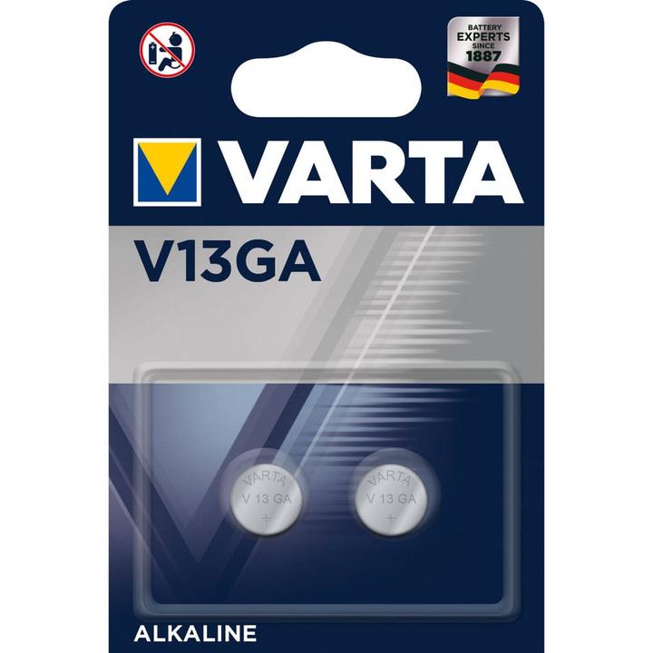 Productafbeelding Varta Elektronica V13GA (2 Pcs., LR44, 155 mAh)