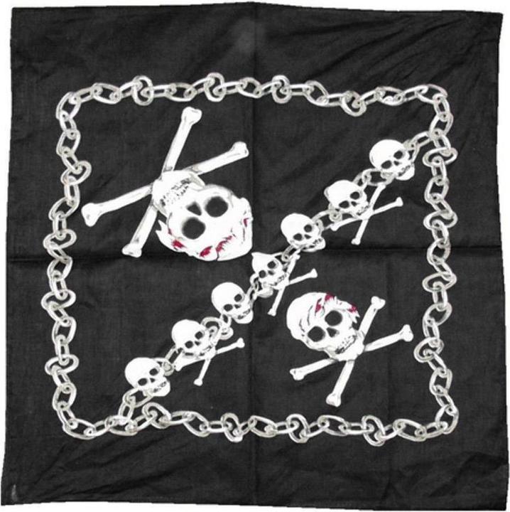 Produktbild Smiffys Piratenkopftuch mit Totenkopf