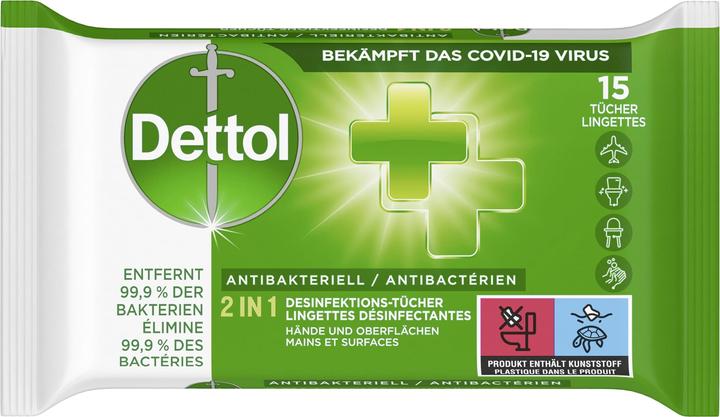 Produktbild Dettol 2in1 Desinfektions-Tücher