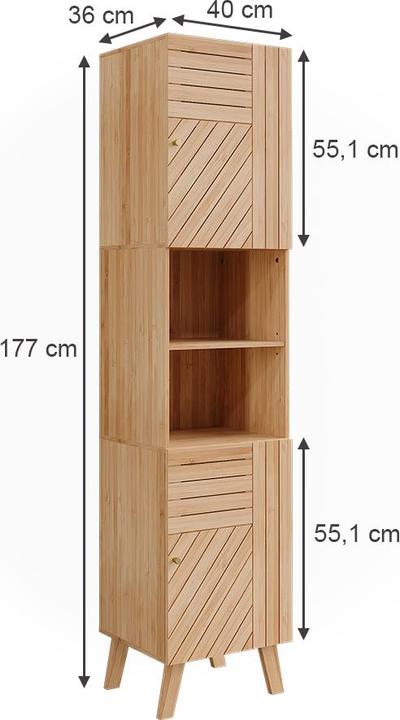 Immagine prodotto Vicco Lucie (40 x 36 x 177 cm)