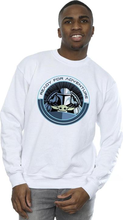 Image du produit Star Wars - Sweat THE MANDALORIAN GROGU READY FOR ADVENTURE - Homme (L)