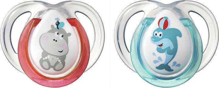 Actual product image Tommee Tippee Silicone dummy FUN STYLE, 0-6 months, 2 pcs., 43335703 (2 x, up to 6 M.)